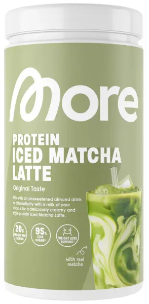 More Nutrition Protein Iced Matcha Latte
